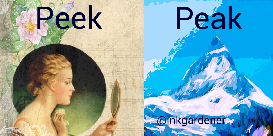 Sneak peek or peak - image