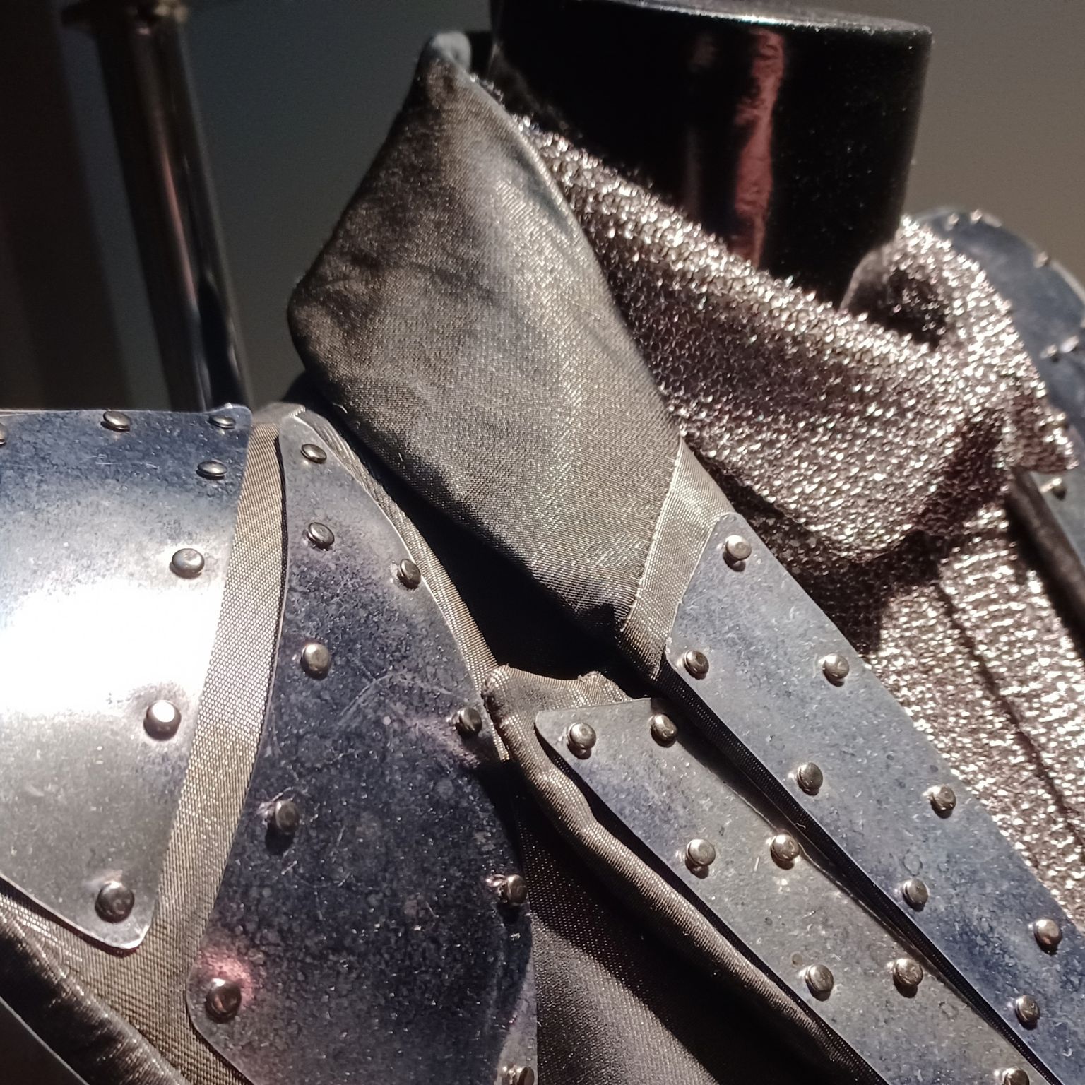 Future maintenance - modern suit of armour by 21st century designer